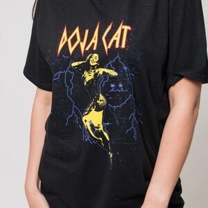 Doja Cat Black Graphic Short Sleeve Tee